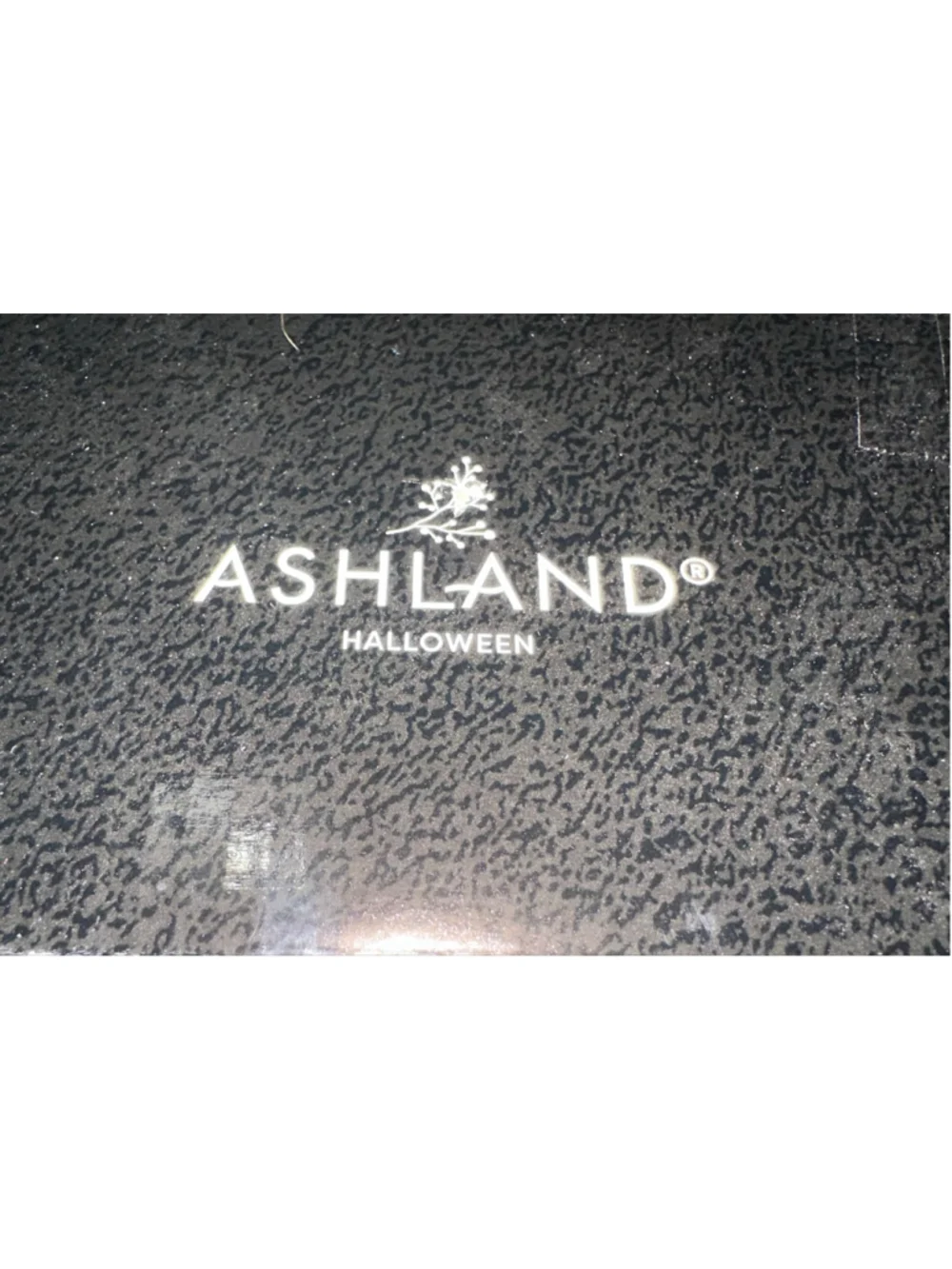 Ashland Halloween LED Infinity Light Ghost Decor One Size Black Purple